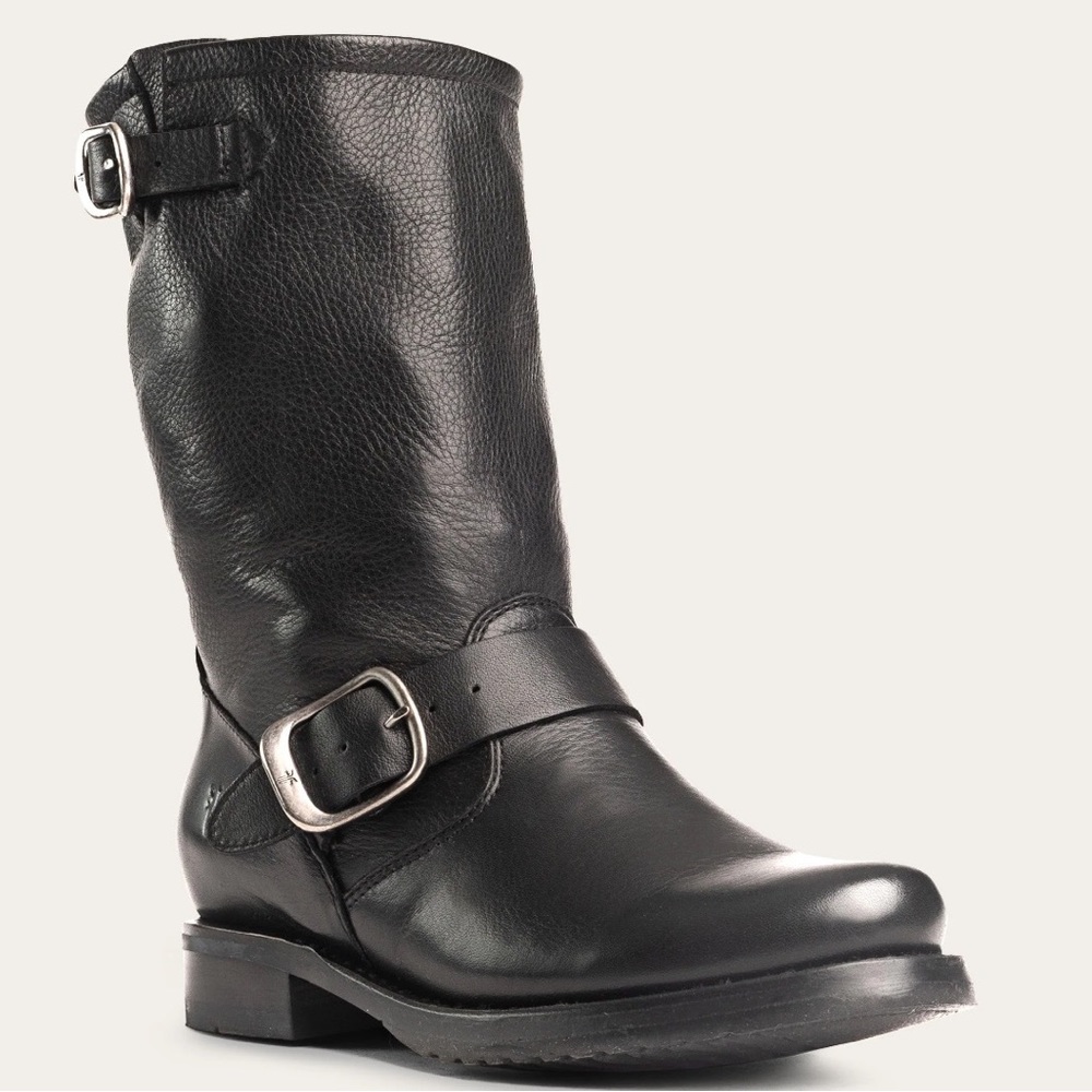 Frye Shearling-Lined Veronica Short Boot